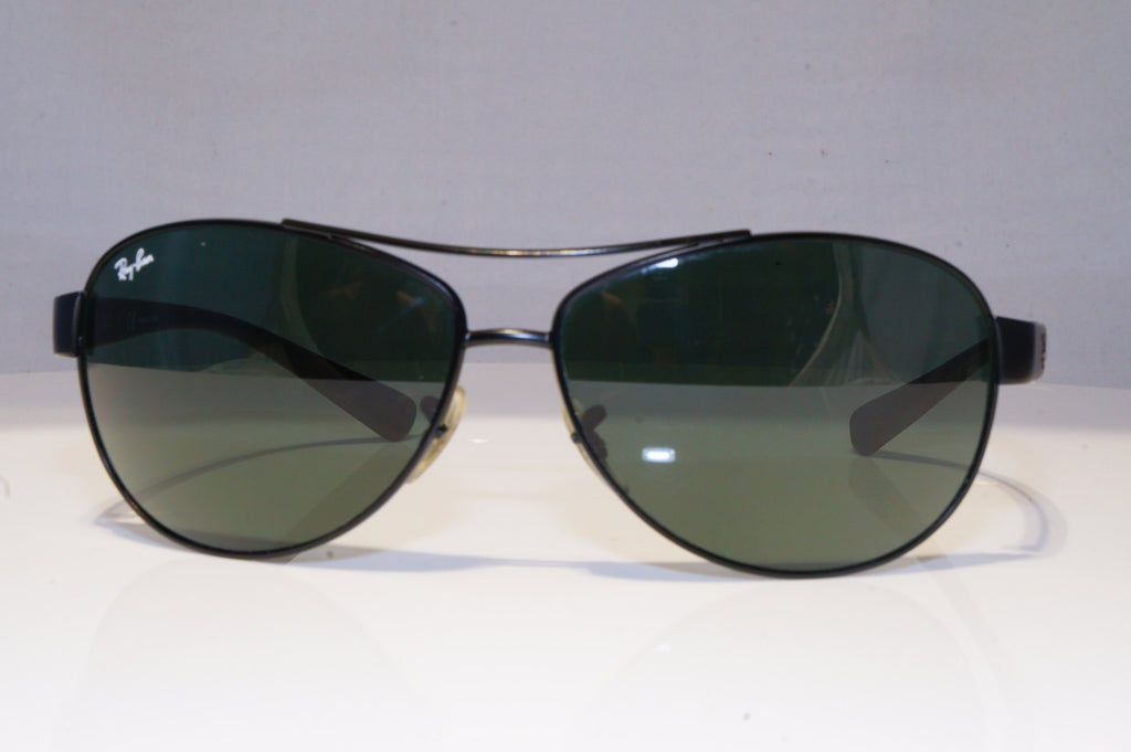 RAY-BAN Mens Designer Sunglasses Black Pilot RB 3386 006/71 20548