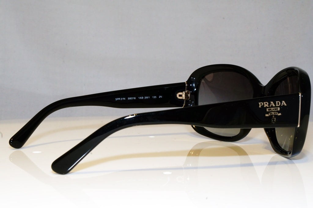 PRADA Womens Designer Sunglasses Black Rectangle SPR 31N 1AB-3M1 17268