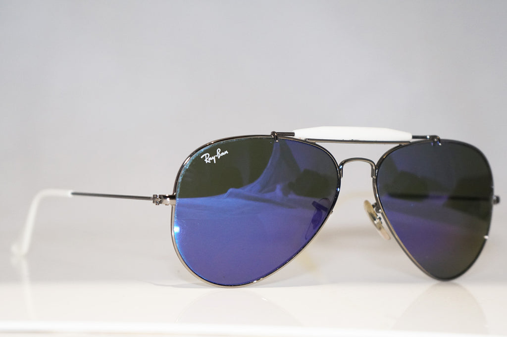 RAY-BAN Mens Designer Mirror Flash Sunglasses Aviator RB 3407 004/68 14892