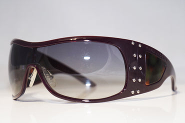 MARC JACOBS Womens Designer Sunglasses Burgundy Oversized Shield MJ 094 16048