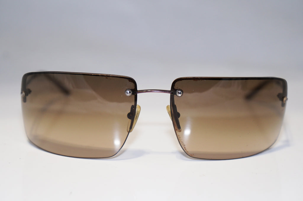 VERSUS VERSACE Vintage Mens Designer Sunglasses Brown Square 5020 1006/13 15999