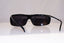 GUCCI Mens Vintage 1990 Designer Sunglasses Black Wrap GG 1420 807 16890