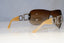 BVLGARI Womens Diamante Designer Sunglasses Silver Shield 6010-B 102/13 19470