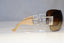 BVLGARI Womens Diamante Designer Sunglasses Silver Shield 6010-B 102/13 19470
