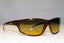 GUCCI Mens Vintage 1990 Designer Sunglasses Brown Wrap GG 1428 817 17259