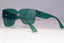 EMPORIO ARMANI Womens Designer Sunglasses Green Shield NEW EA 9894 MH6HJ 20550