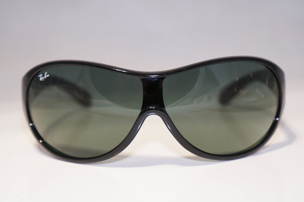 RAY-BAN Mens Unisex Designer Sunglasses Black Wrap RB 4081 601/71 16032