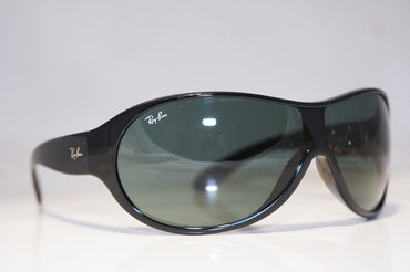 RAY-BAN Mens Unisex Designer Sunglasses Black Wrap RB 4081 601/71 16032