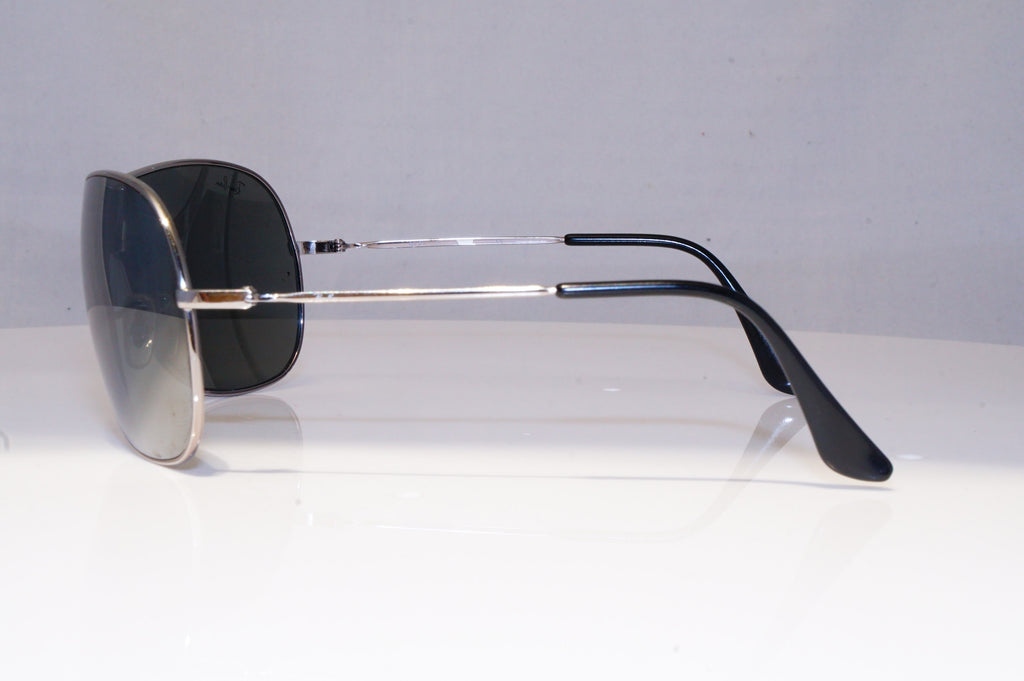 RAY-BAN Mens Mirror Designer Sunglasses Silver Shield RB 3211 004/6G 20544