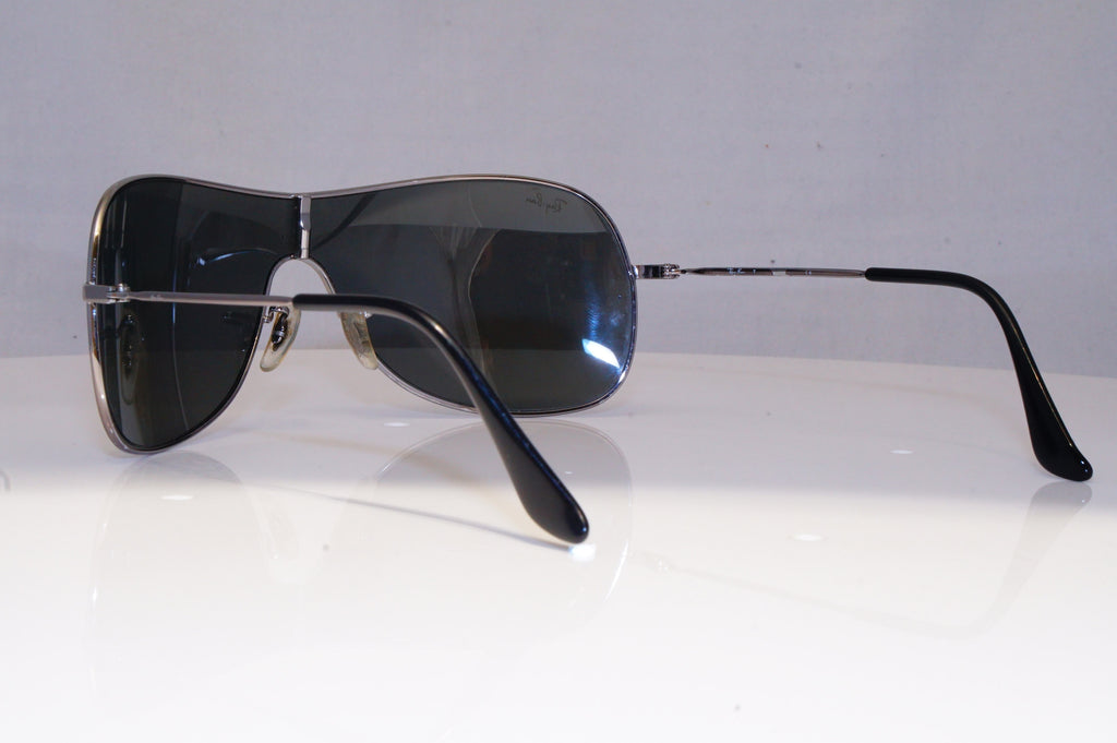RAY-BAN Mens Mirror Designer Sunglasses Silver Shield RB 3211 004/6G 20544