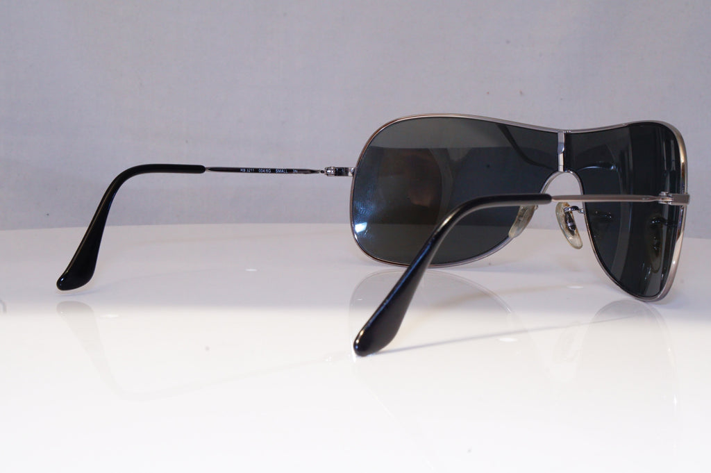RAY-BAN Mens Mirror Designer Sunglasses Silver Shield RB 3211 004/6G 20544