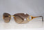 BVLGARI Vintage Womens Designer Sunglasses Gold Frameless 640 101/13 15992