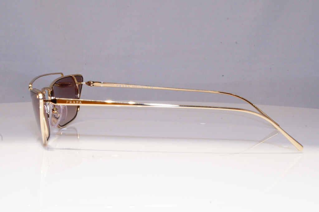 PRADA Womens Boxed Designer Sunglasses Gold NEW JOURNAL SPR 64U ZVN-400 20403