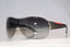 PRADA Mens Designer Sunglasses Grey Shield SPS 53G 1BC-5D1 14632