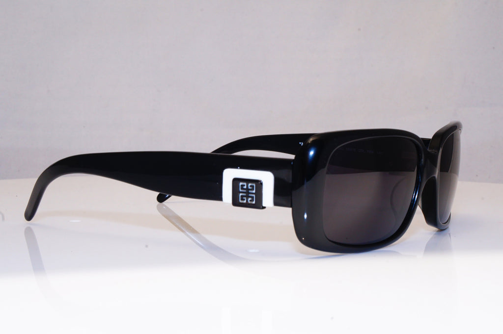 GIVENCHY Womens Designer Sunglasses Black Rectangle SG 660 700X 17298