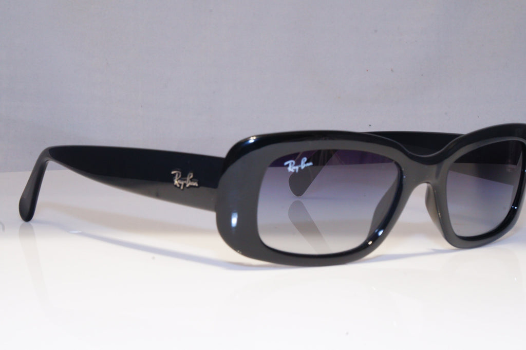 RAY-BAN Womens Boxed Designer Sunglasses Black Rectangle RB 4122 601/8G 20512