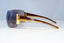 PRADA Mens Womens Boxed Designer Sunglasses Brown Shield SPR 54G 5AK-2Z1 19593