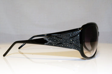 GIVENCHY Womens Diamante Designer Sunglasses Black SGV 763S COL 700X 17299