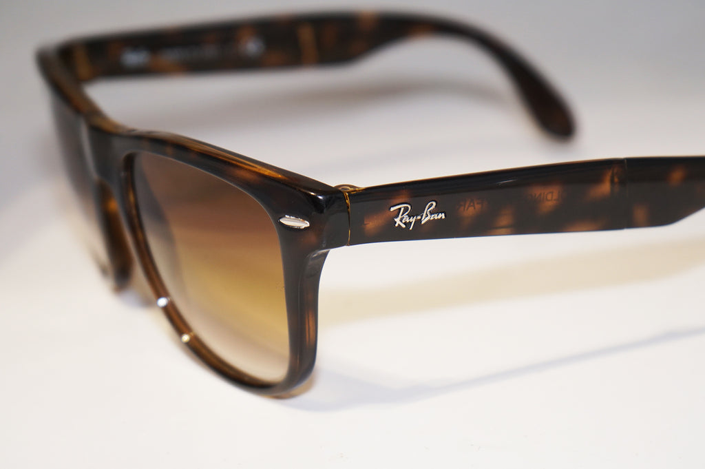 RAY-BAN Mens Designer Sunglasses Brown Folding RB 4105 710/51 15529