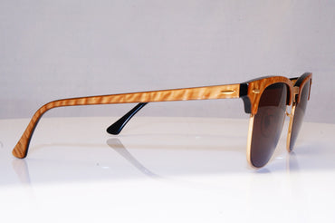 RAY-BAN Mens Designer Sunglasses Gold Clubmaster RB 3016 987 17187