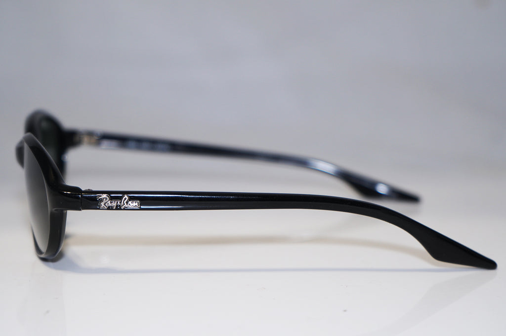 RAY-BAN 1990 Vintage Mens Designer Sunglasses Black Oval W2801 BLK 15364