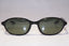 RAY-BAN 1990 Vintage Mens Designer Sunglasses Black Oval W2801 BLK 15364
