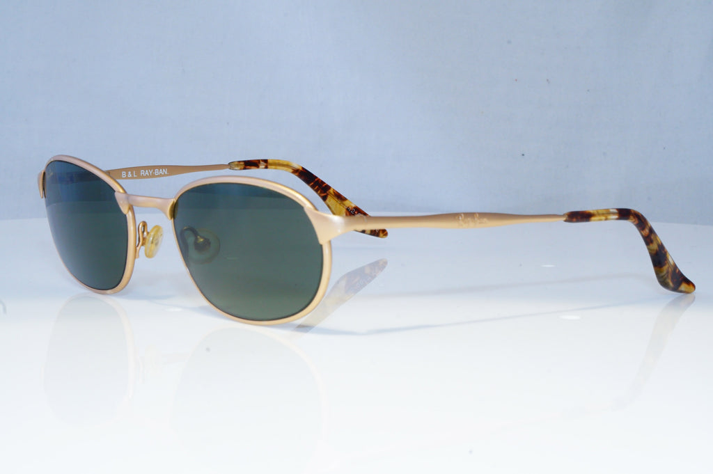 RAY-BAN Mens Vintage 1990 Designer Sunglasses Gold Rectangle W2842 GLD 20663