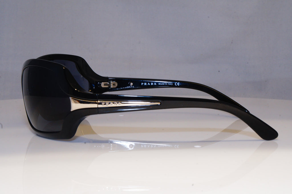 PRADA Womens Designer Sunglasses Black Wrap SPR 11G 1AB-1A1 19463