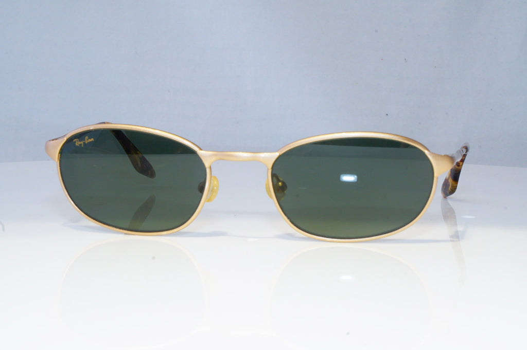 RAY-BAN Mens Vintage 1990 Designer Sunglasses Gold Rectangle W2842 GLD 20663
