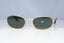RAY-BAN Mens Vintage 1990 Designer Sunglasses Gold Rectangle W2842 GLD 20663