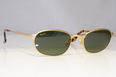 RAY-BAN Mens Vintage 1990 Designer Sunglasses Gold Rectangle W2842 GLD 20663