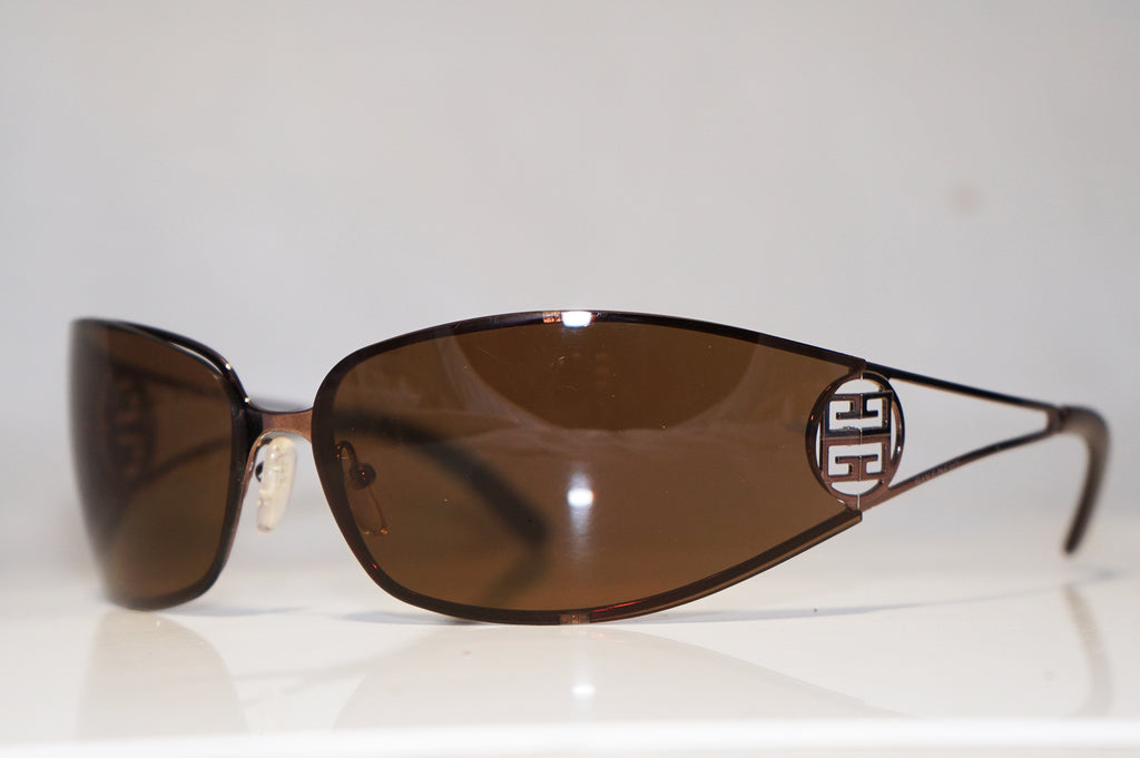 GIVENCHY Womens Designer Sunglasses Brown Wrap SGV 212 COL K01 15365