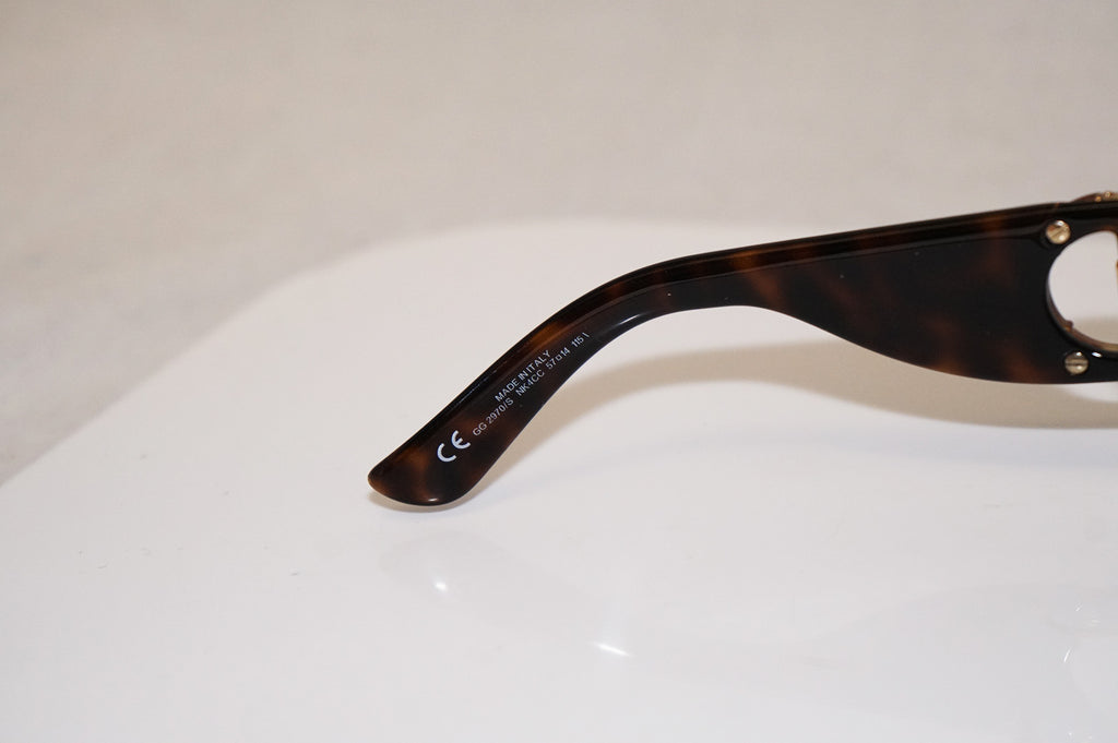 GUCCI Womens Designer Bamboo Sunglasses Brown Oval GG 2970 NK4CC 14832