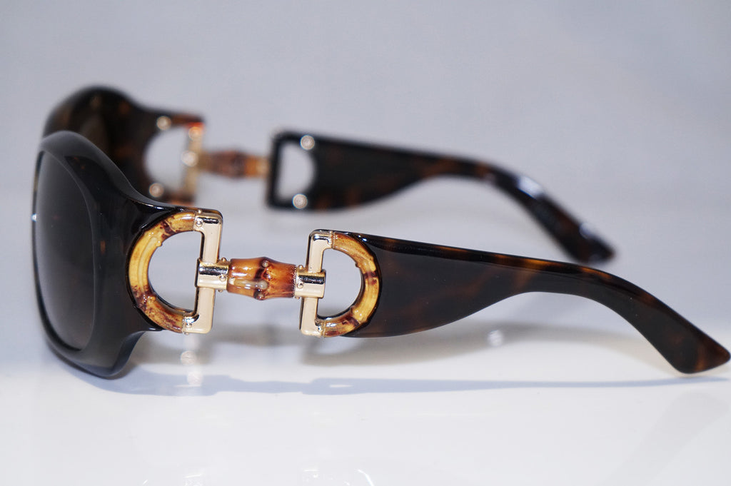 GUCCI Womens Designer Bamboo Sunglasses Brown Oval GG 2970 NK4CC 14832