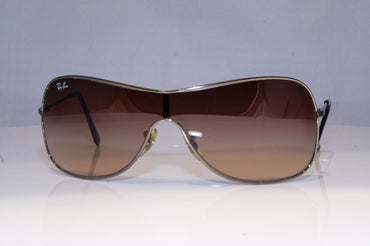 RAY-BAN Mens Designer Sunglasses Silver Shield RB 3211 004/13 19456