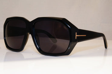 TOM FORD Womens Boxed Designer Sunglasses Black Square Elise TF266 01B 17612