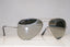 RAY-BAN Mens Designer Sunglasses Silver Aviator 58mm RB 3025 W3277 15530