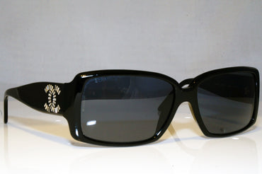 CHANEL Womens Diamante Designer Sunglasses Black Rectangle 5114 501/87 17287