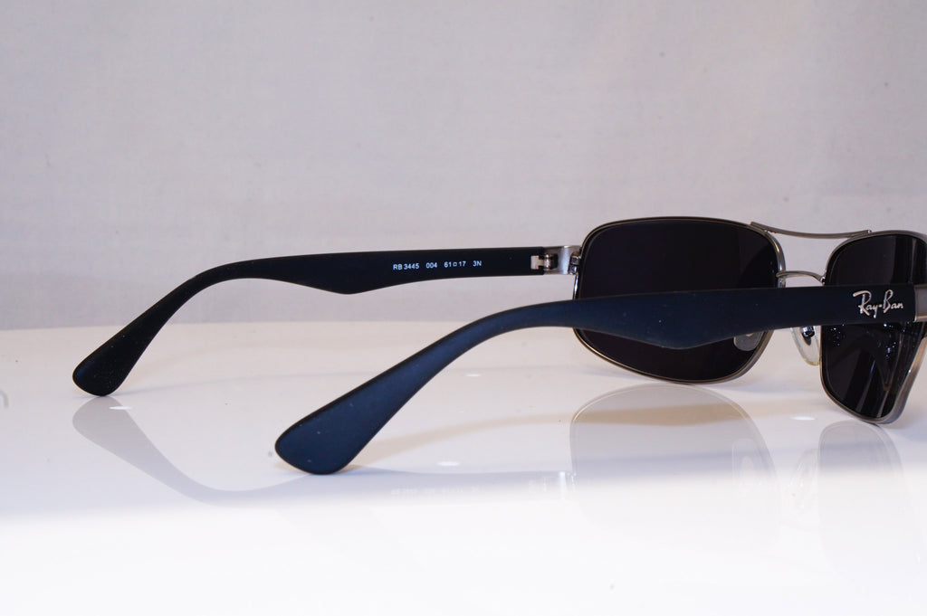 RAY-BAN Mens Designer Sunglasses Black Wrap RB 3445 004 16743