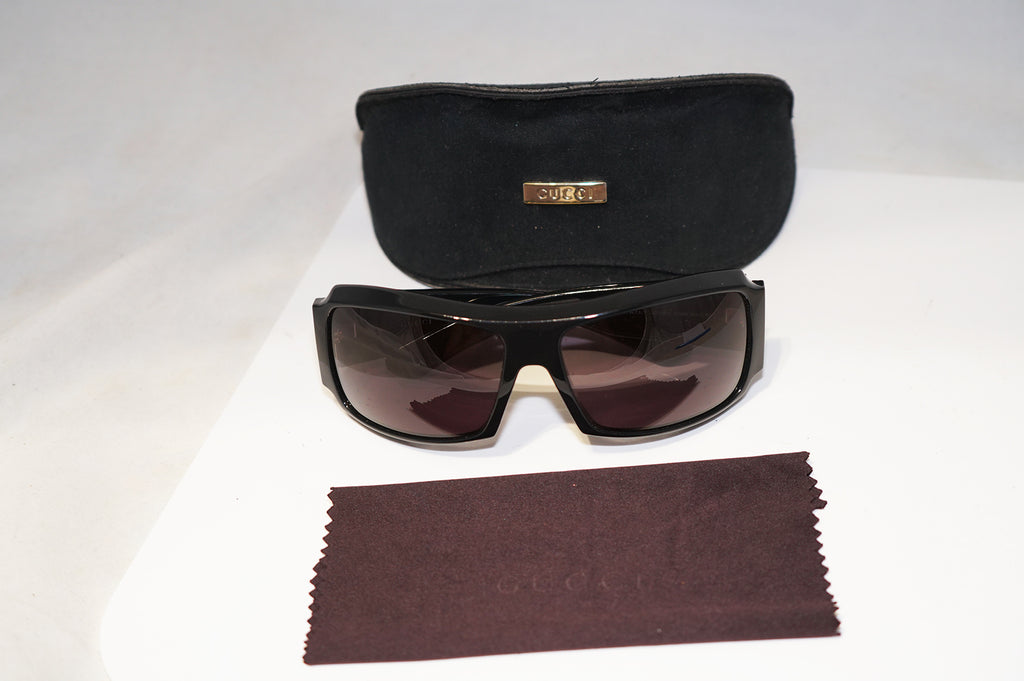 GUCCI Mens Designer Sunglasses Black Wrap GG 1559 D28BN 16033