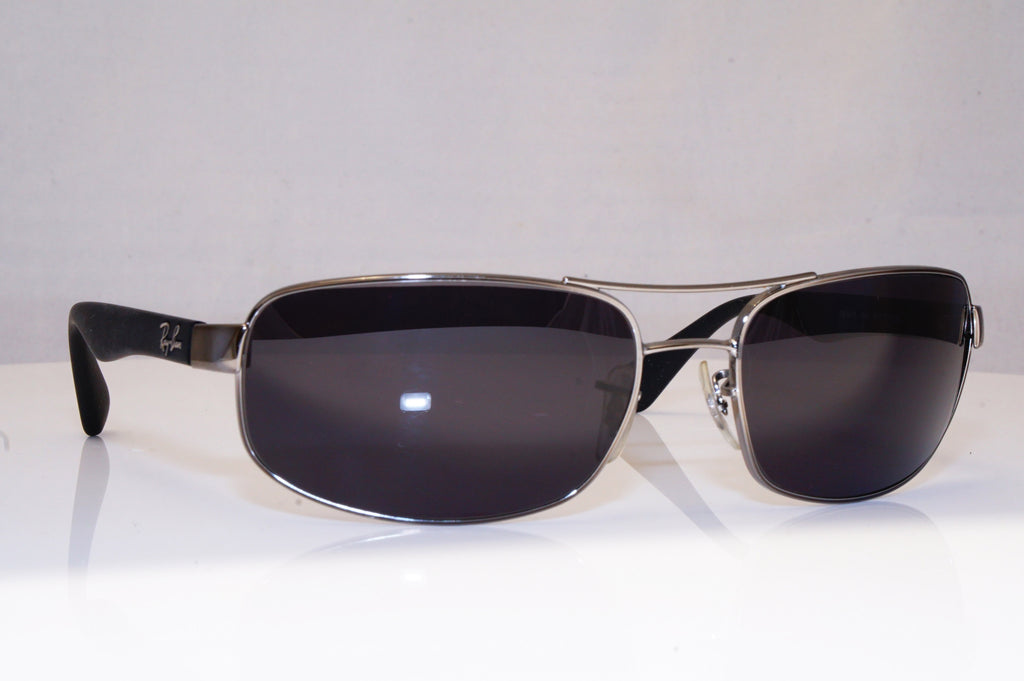 RAY-BAN Mens Designer Sunglasses Black Wrap RB 3445 004 16743