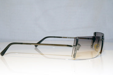 VERSACE Womens Diamante Designer Sunglasses Silver Rectangle N29 89M/550 17291