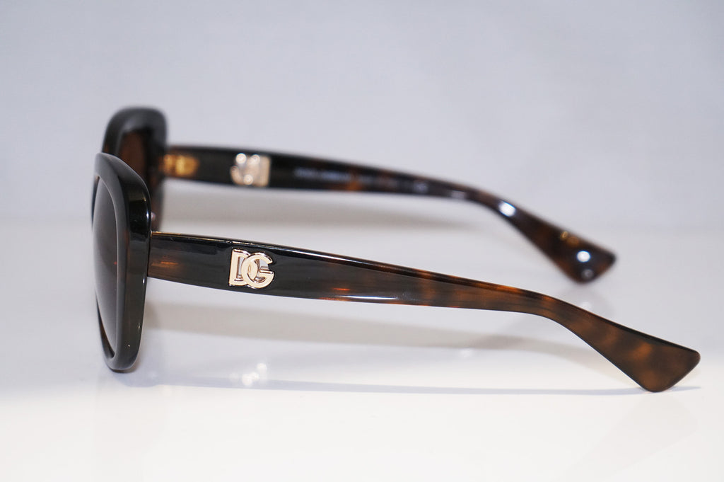 DOLCE & GABBANA Womens Designer Sunglasses Brown Butterfly DG 6090 502/13 13521