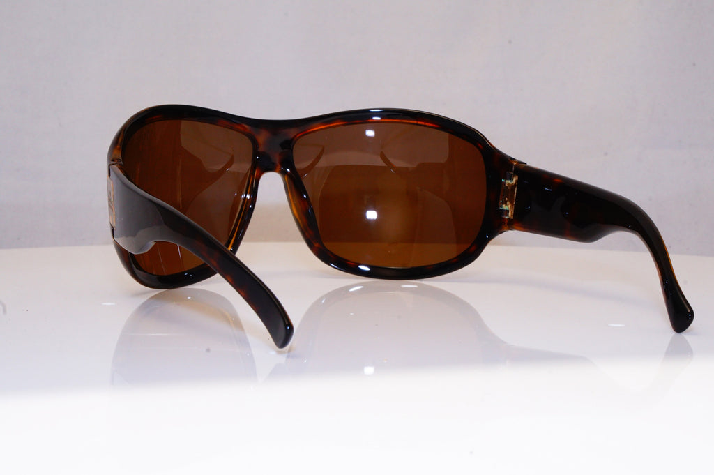 GUCCI Womens Designer Sunglasses Brown Wrap WORN LOGOS GG 2881 D28BN 17514