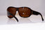 GUCCI Womens Designer Sunglasses Brown Wrap WORN LOGOS GG 2881 D28BN 17514