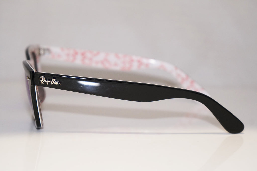 RAY-BAN Mens Unisex Designer Mirror Sunglasses Black Wayfarer RB 2140 1017 14590