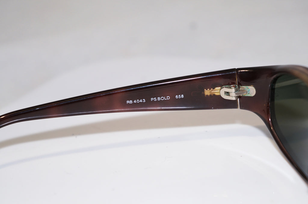 RAY-BAN Mens Unisex Designer Sunglasses Brown Rectangle RB 4043 PS BOLD 16042