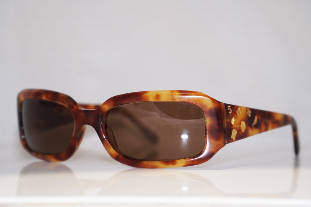 CHANEL Vintage Womens Designer Sunglasses Brown Rectangle 5142 C.574/3B 13454