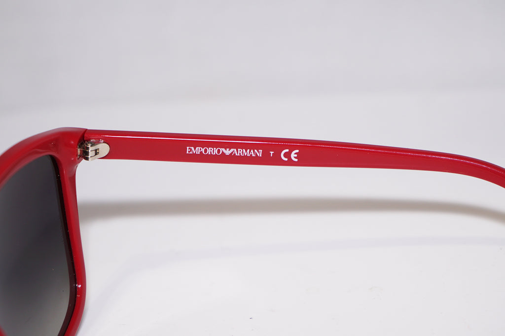 EMPORIO ARMANI Womens Designer Sunglasses Red Butterfly EA 4060 5456/8G 16060