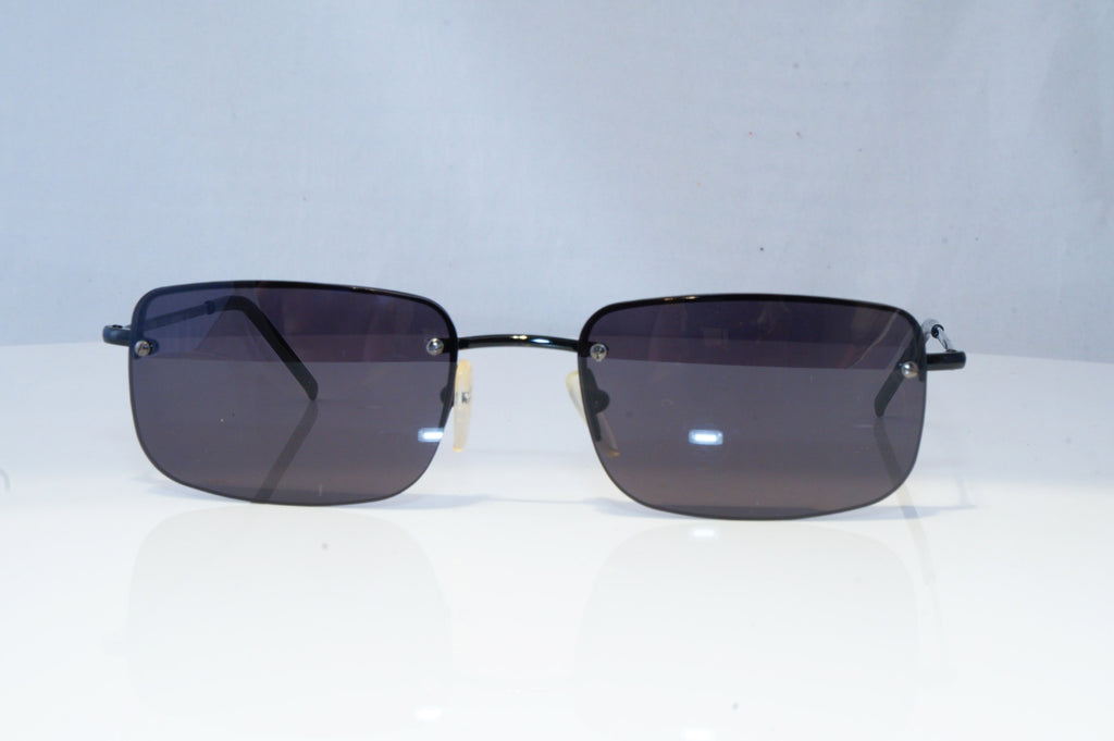 GUCCI Mens Vintage 1990 Designer Sunglasses Black Rectangle GG 1675 006 20636